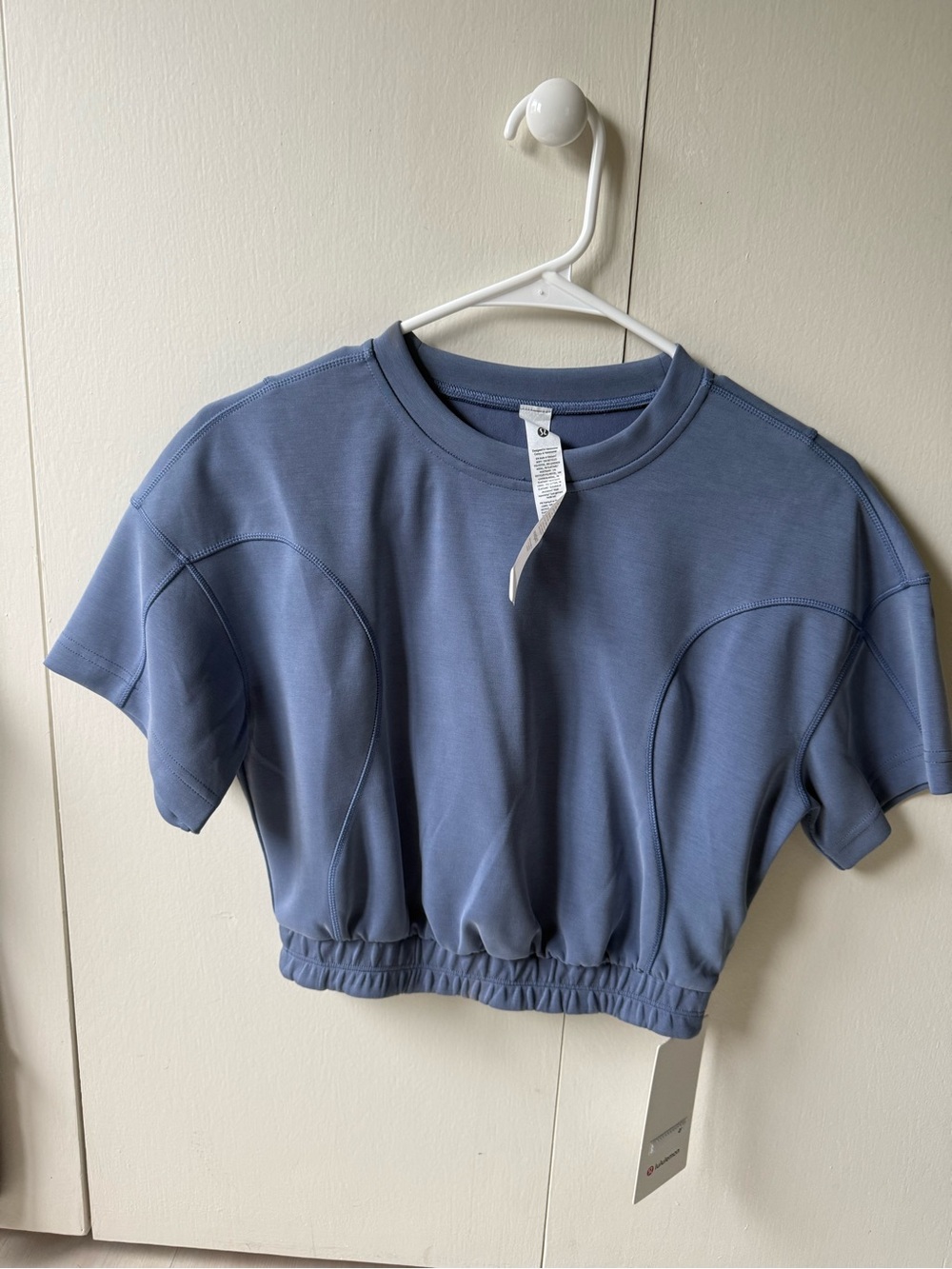 NWT lululemon athletica softstreme gathered tee